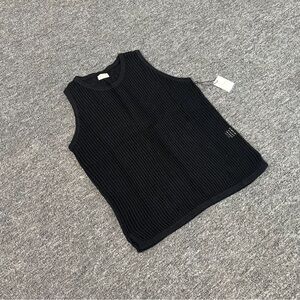 Aime Leon Dore Ribbed Black Vest